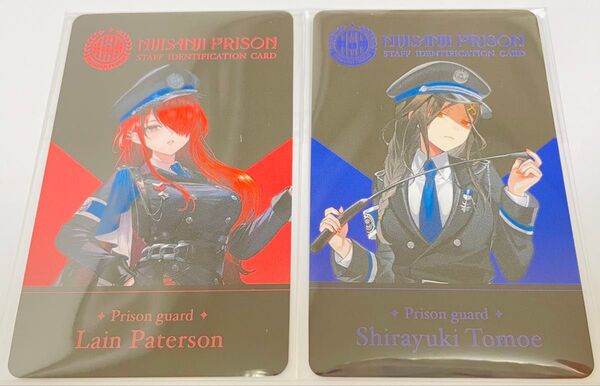 【バラ売り可】にじさんじ 監獄-Prison guard- カード レイン・パターソン 白雪巴