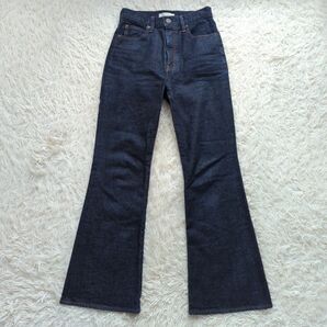 美品 MOUSSY マウジー MVS FLARE フレアデニム 26