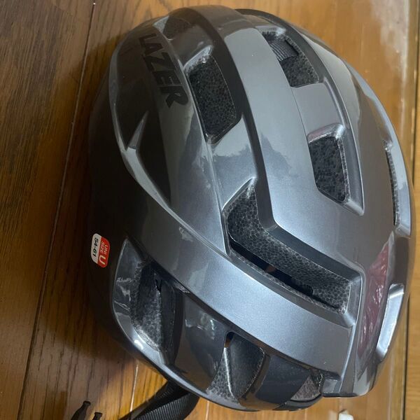 LAZER 自転車ヘルメット グレー