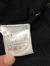 【人気】LEILIAN/レリアン 七分袖 シースルーシャツ 刺繍 ブラック サイズ9 レディース/S65_画像8