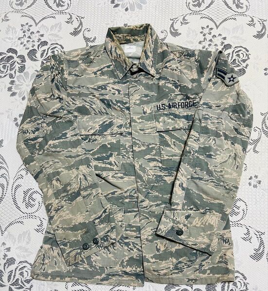 米軍放出品 実物 ABUユニホーム 戦闘服 軍 ミリタリージャケット LLサイズ