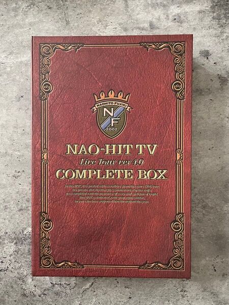 藤木直人 NAO-HIT TV~Live Tour ver 4.0 Complete Box DVD