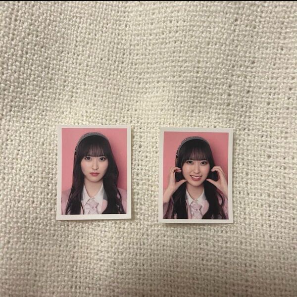≠ME 川中子奈月心 IDフォトステッカー 2枚セット 想わせぶりっこ