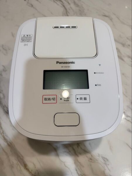 Panasonic 炊飯器 2022年製 SR-VSX101 ホワイト