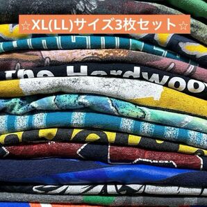 【古着】アメカジ 半袖Tシャツ3枚セットXL(LL)サイズ アーソートまとめ売り