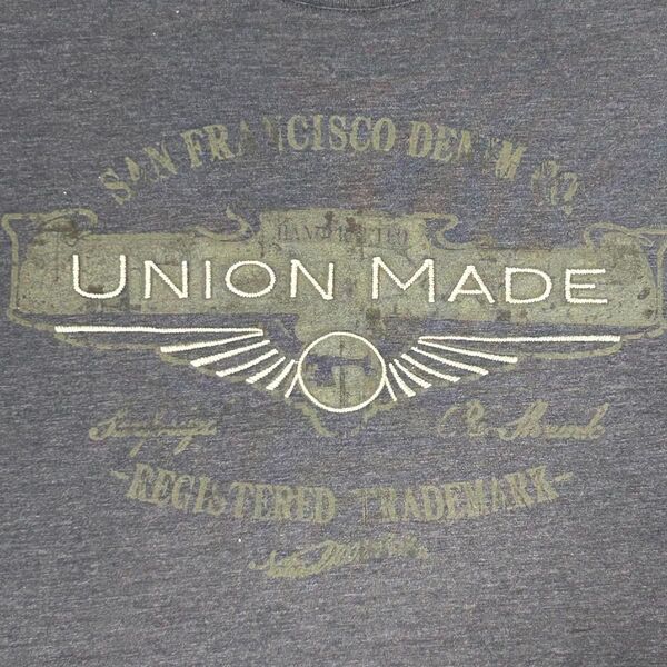 【古着】アメカジ アーミー ミリタリー UNION MADE Tシャツ XL