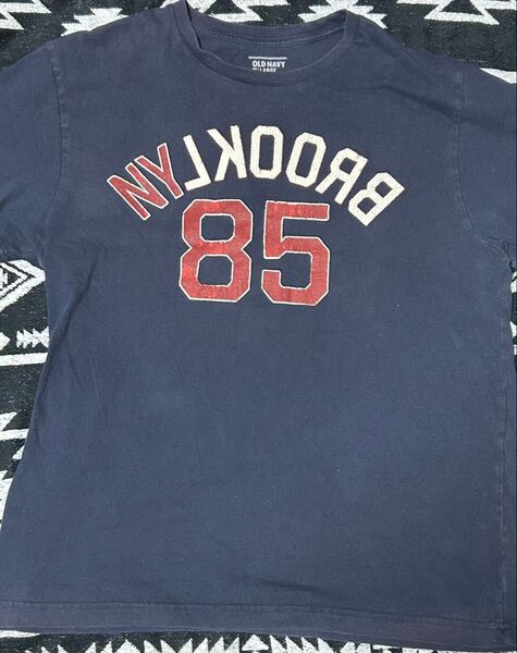 【アメカジ】アメカジビンテージOLD NAVY BROOKLYN 85 Tシャツ