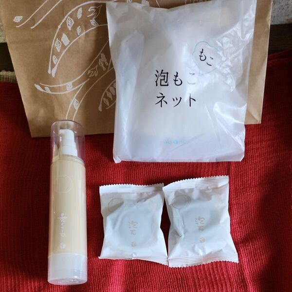 あきゅらいず 秀くりーむ 洗顔石鹸 3点セットおまけネット