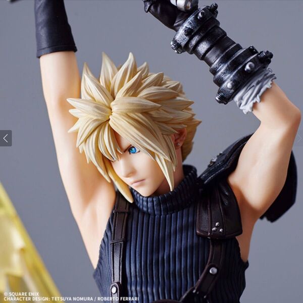 【未開封】FINAL FANTASY Ⅶ REBIRTH発売記念くじ A賞 クラウド・ストライフ フィギュア