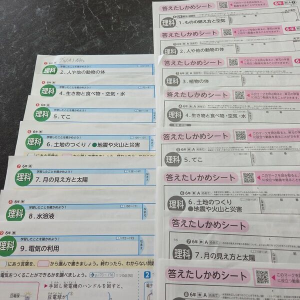 6年生理科 教育出版 光文書院