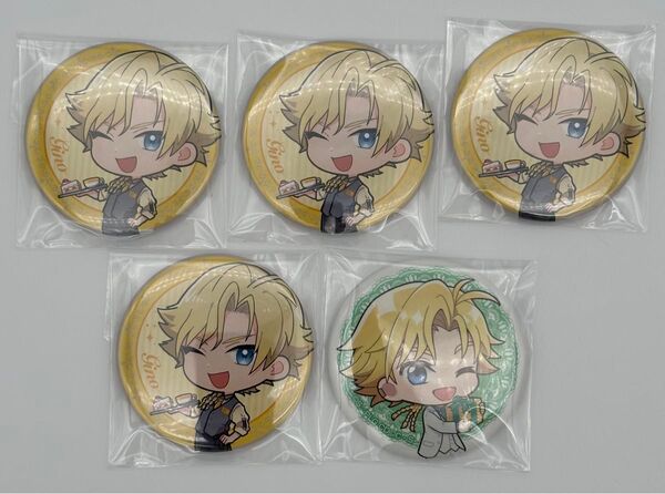 コードギアス 反逆のルルーシュ 缶バッジ 5個まとめ売り ジノ