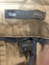 GAP ギャップ ロングパンツ S/865585 ベージュ ボトムス シンプルデザイン 履き心地良い 2 ヒップ 約92 cm 総丈 約88cm【アウトレット】Q8_画像3