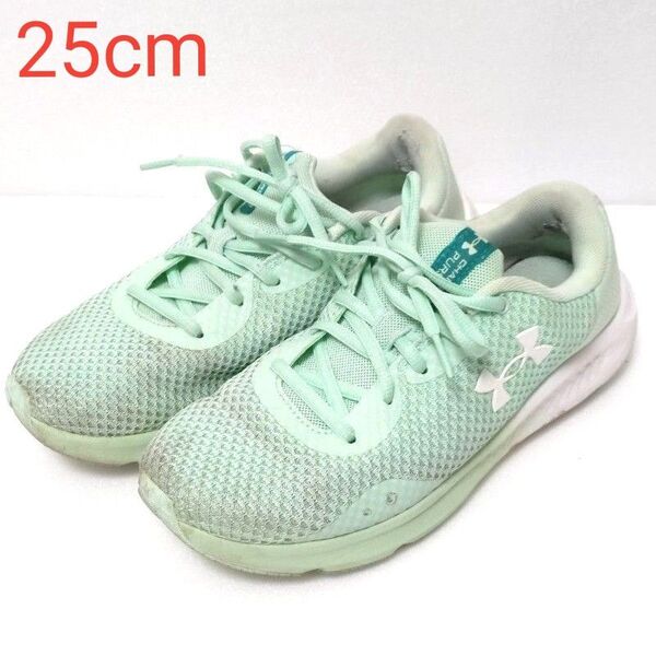 アンダーアーマー スニーカー 25.0cm UNDER ARMOUR UAチャージド パスート3 シューズ 靴 レディース