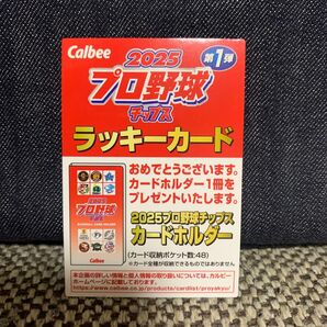 カルビープロ野球チップス2025 ラッキーカード