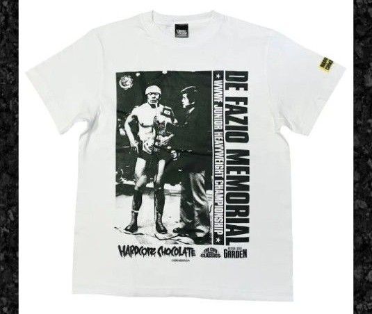 藤波辰爾 藤波辰巳 ハードコアチョコレート コアチョコ コラボ コラボレーション Tシャツ プロレス 新日本プロレス