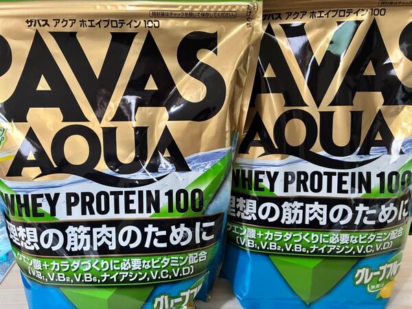 ザバスアクア800g(グレープフルーツ風味)2袋セット