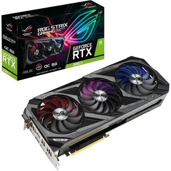 RTX 3060TI ROG STRIX GAMING 8G OC LHR