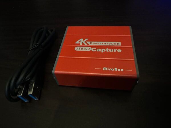 Mirabox ビデオキャプチャーボード 1080P 0FPS 4K HDMIパススルー