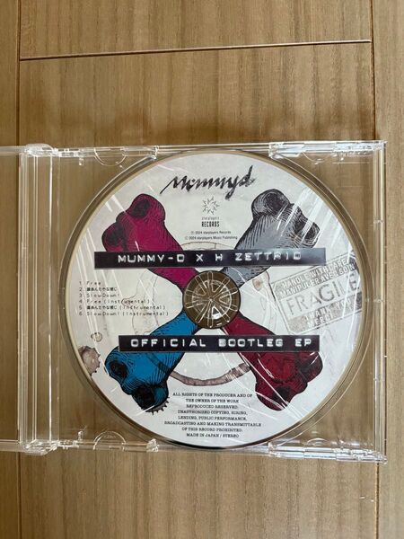 【CD】OFFICIAL BOOTLEG EP/Mummy-D × H ZETTRIO