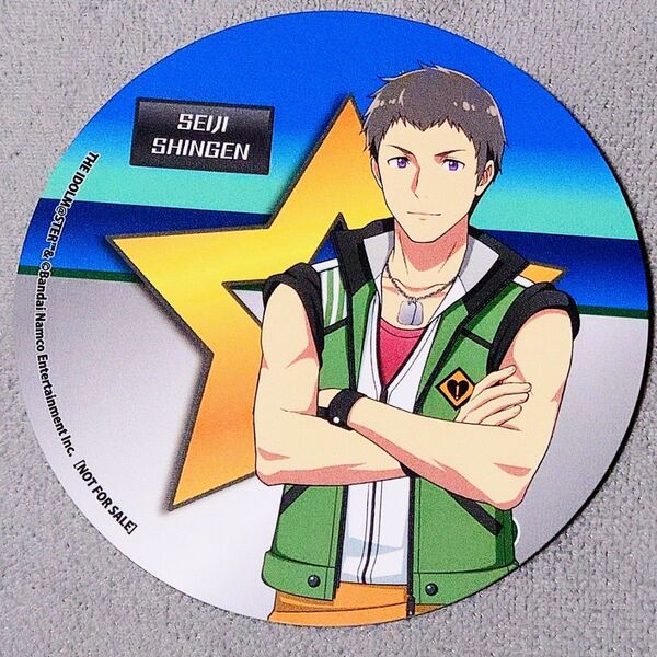 アイドルマスター THE IDOLM@STER SideM シーパラ コラボ コースター FRAME 信玄誠司
