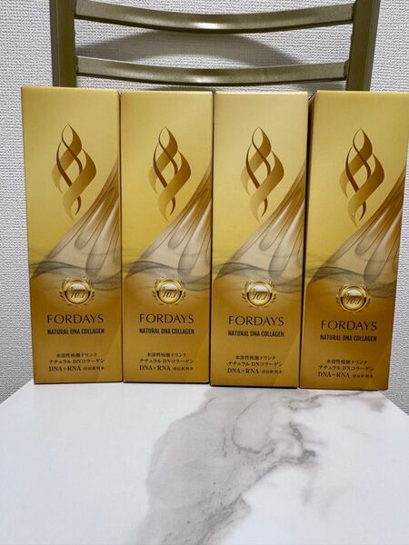 フォーデイズ ナチュラルDNコラーゲン 核酸ドリンク 4本セット FORDAYS