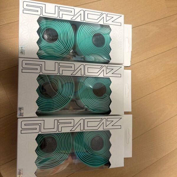SUPACAZ スパカズ SUAVE スワーブ バーテープ チェレステ ビアンキ Bianchi 3箱セット