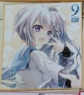 ぱれっとカフェ 翡翠亭 トレーディングミニ色紙