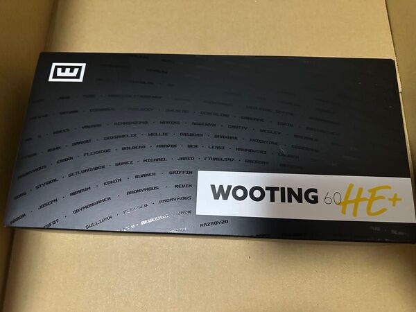 wooting 60he 5日のみ使用 ほぼ未使用ゲーミングキーボード