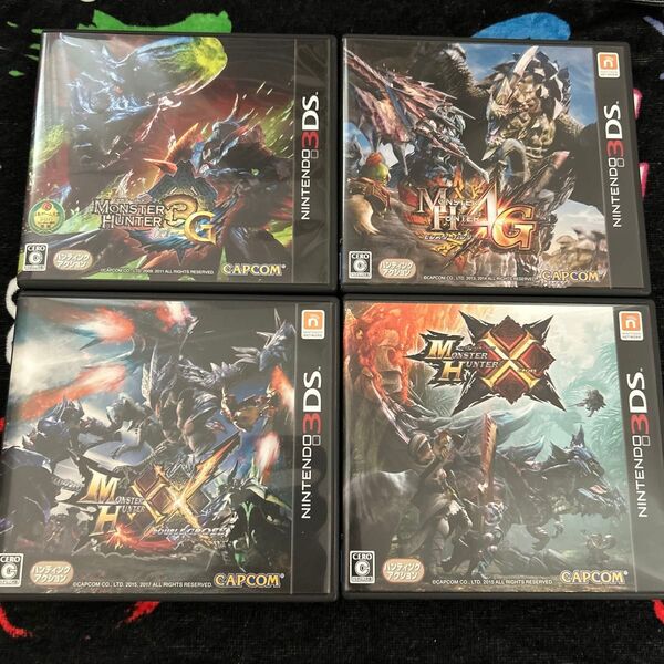 CAPCOM Nintendo 3DS モンスターハンター モンハン クロス ダブルクロス 4G 3G