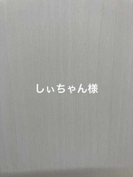 しぃちゃん様