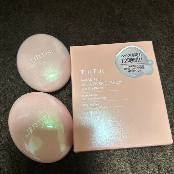 新品未使用 TIRTIR MASK FIT ティルティル マスクフィット オールカバー クッションファンデ ミニ2個付き