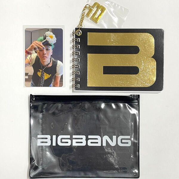 G-DRAGON ペンライト 特典 トレカ/BIGBANG ポーチ付メモパッド 非売品