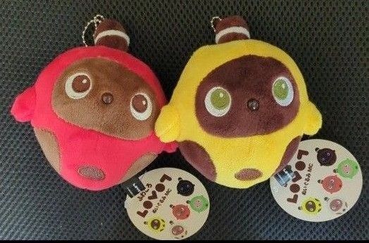 LOVOTふわころぬいぐるみMC 赤 黄色 2種類セット