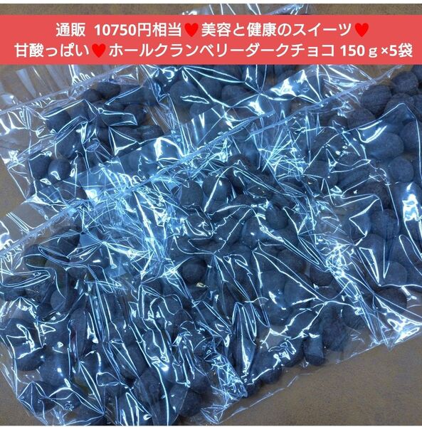 ホールクランベリーダークチョコ 150g クランベリー チョコレート 菓子