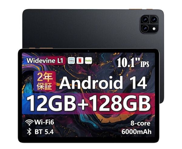 Callsky Ctab10 10インチタブレット Android14 12GB+128GB ほぼ未使用 当日発送