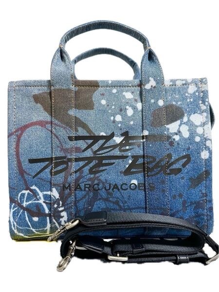 【新品】マークジェイコブス x フューチュラ デニム ミディアム トートバック MARC JACOBS