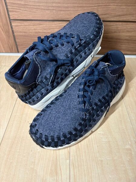 AIR FOOTSCAPE WOVEN ネイビー 27.5 857874-400 NIKE フットスケープ ウーブン