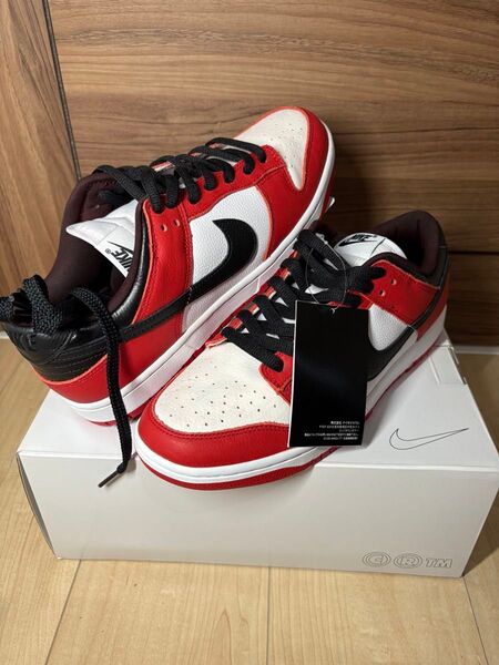 NIKE DUNK LOW RETRO by you シカゴモチーフ CHICAGO 28.0