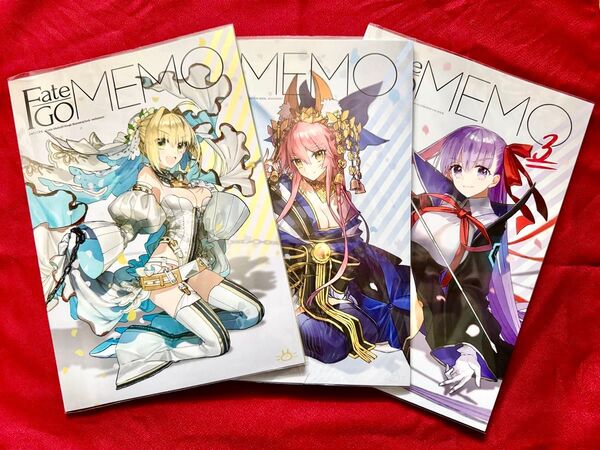 【同人誌イラスト集】Fate/GOMEMO1~3 ワダメモ / ワダアルコ 3冊セット