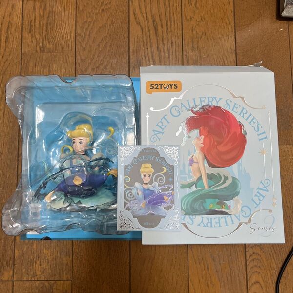 52toys ディズニープリンセスアートギャラリーII シンデレラ、ジャスミン2点セット フィギュア