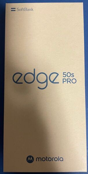 motorola edge 50s PRO ブラックビューティー SoftBank