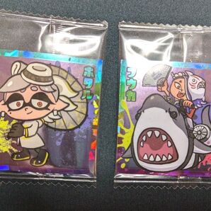 スプラトゥーン3 陣取大戦ナワバトラー シールウエハース セット ホタル サメ使いのフウカ レアシール