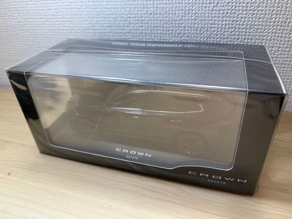 【特価】トヨタ 新型クラウンエステート 1/30 ミニカー ブラック【傷有り】