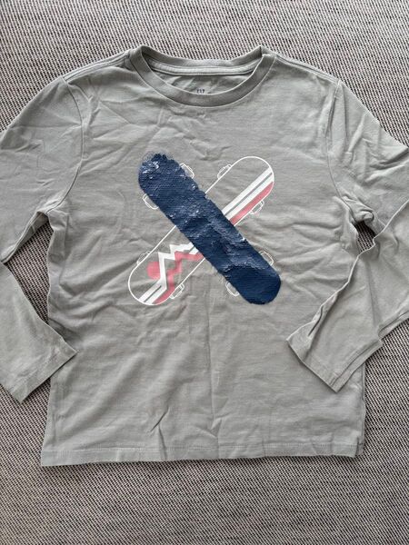 Tシャツ ロンT GAP GAP kids スパンコール スケートボード