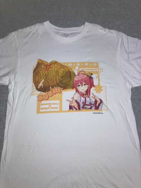 ホロぐら名場面tシャツ さくらみこ Lサイズ ホロライブ Tシャツ 白