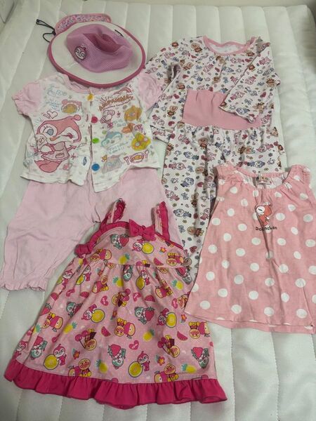 アンパンマン 水着 パジャマ サコッシュ帽子 ドキンちゃん オマケ付き
