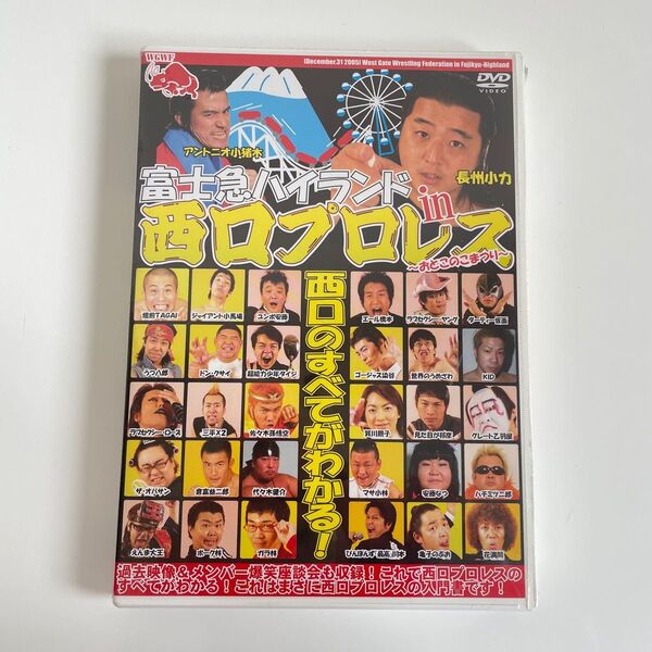 西口プロレスin富士急ハイランド ~おとこのこまつり~ DVD