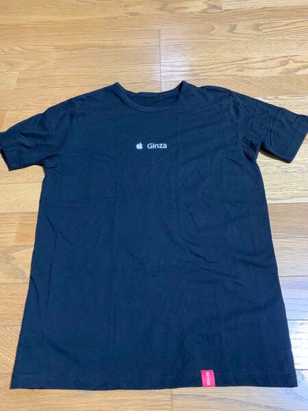 Apple 銀座 ノベルティTシャツ 黒