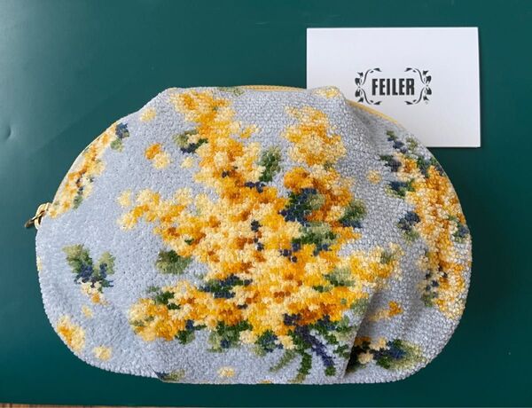 新品 半額 フェイラー ミモザソラーレ ポーチ FEILER