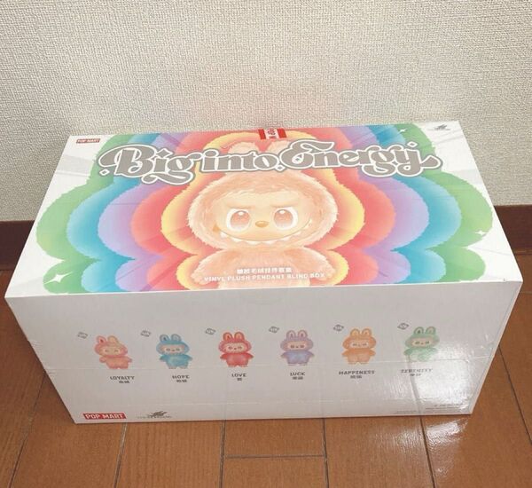 LABUBU THE MONSTERS Big into Energy シリーズ ぬいぐるみ アソート シュリンク付き